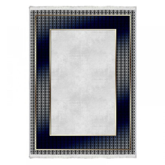 Teppich 840 Blue & Gold