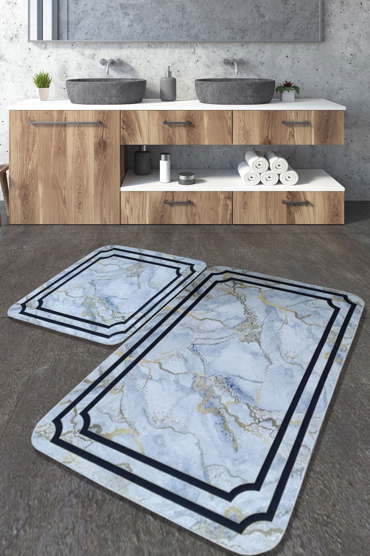 Badezimmer Teppich - BambusHome