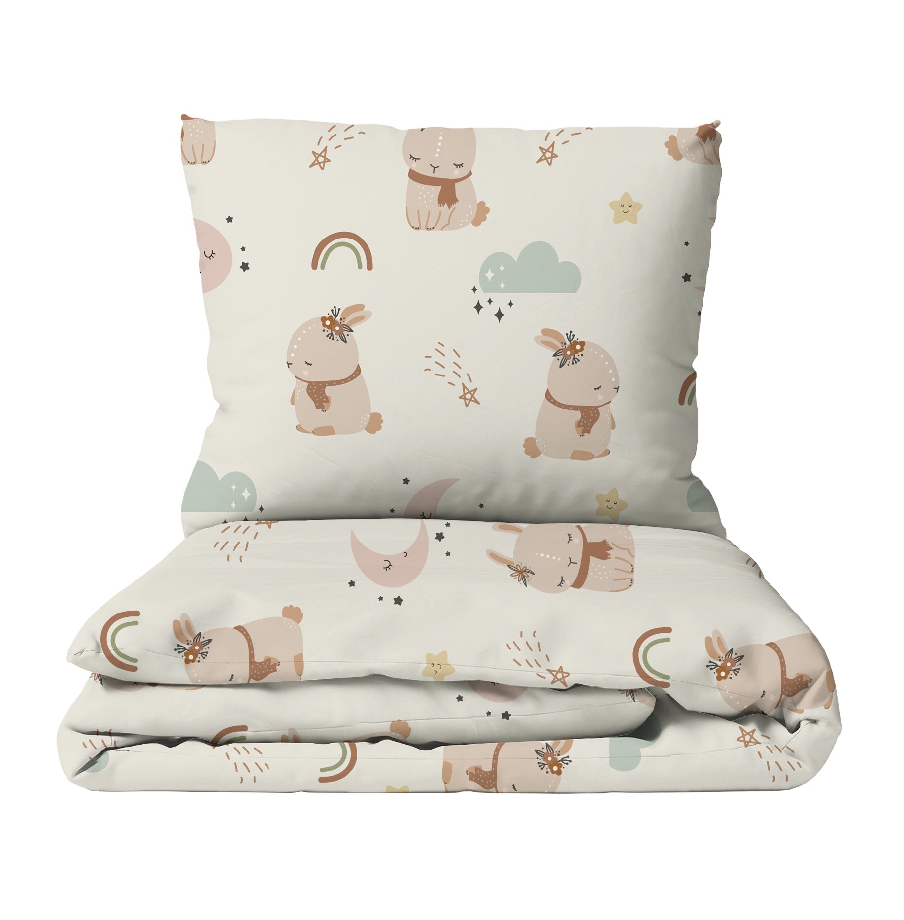 Nordic Bunny Kinderbettwäsche