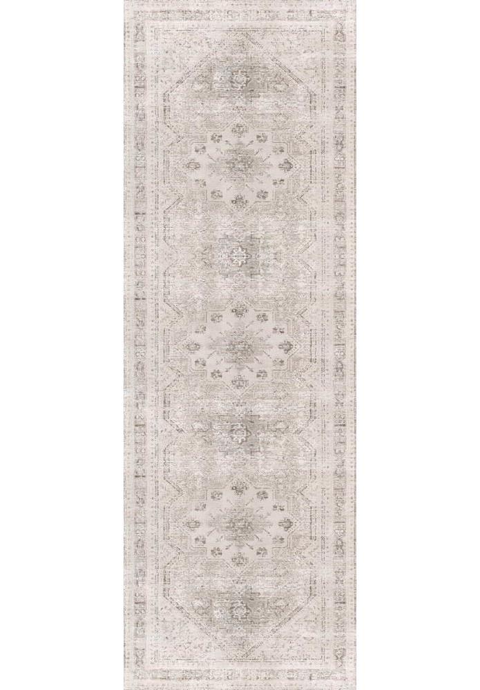 Waschbarer Vintage Teppich Beige 708