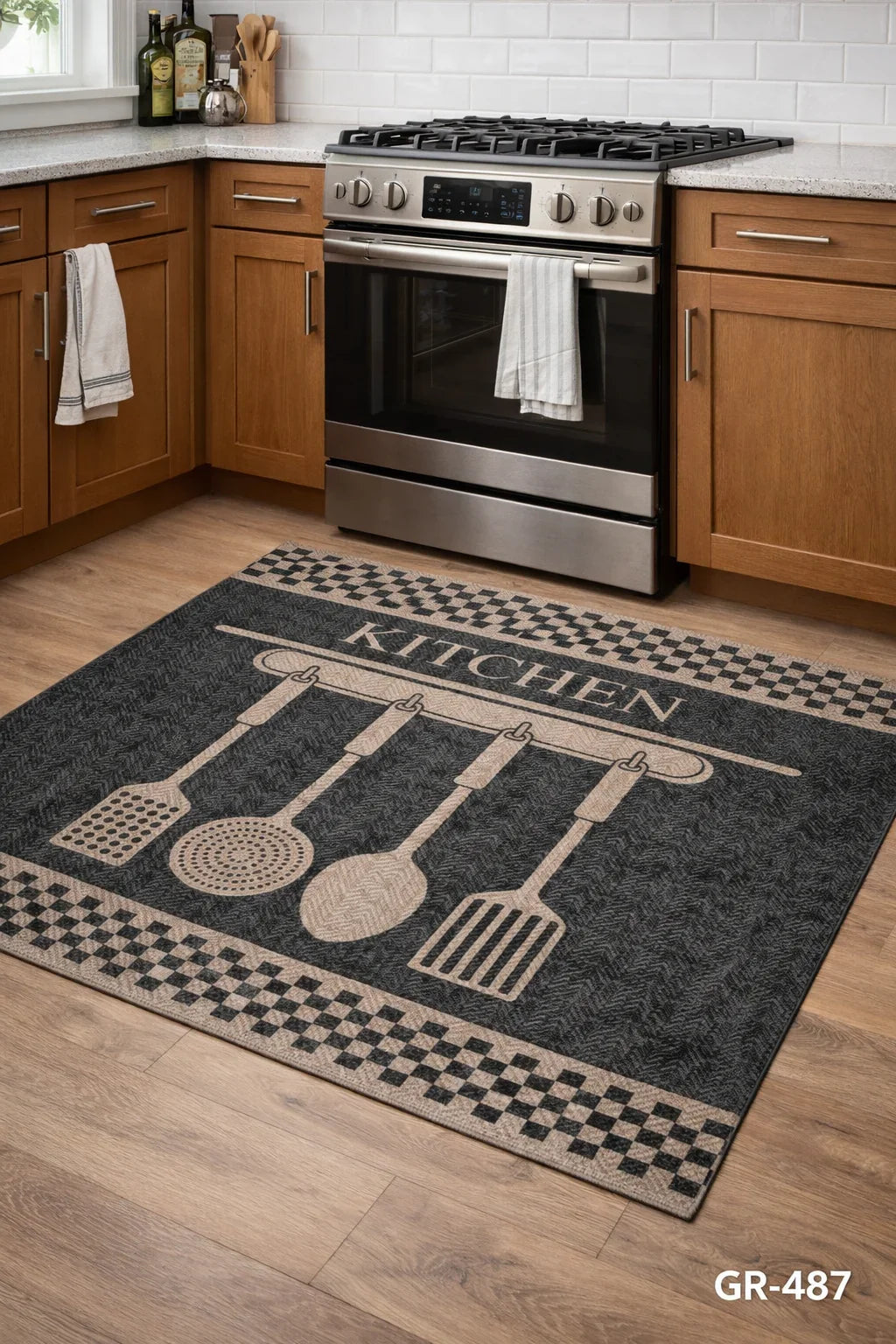 Washable kitchen rug 785