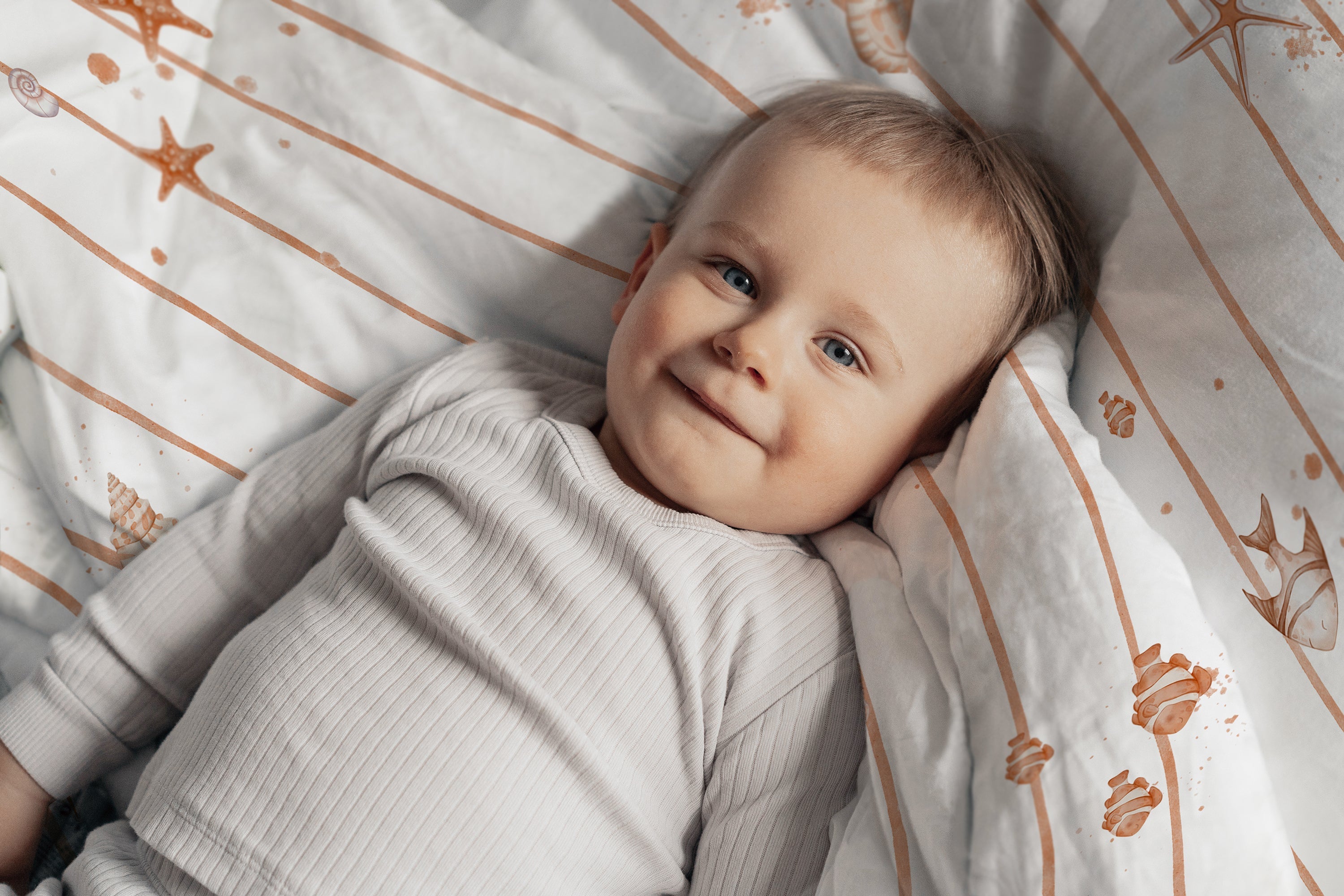 Little Starfish Crib Bedding