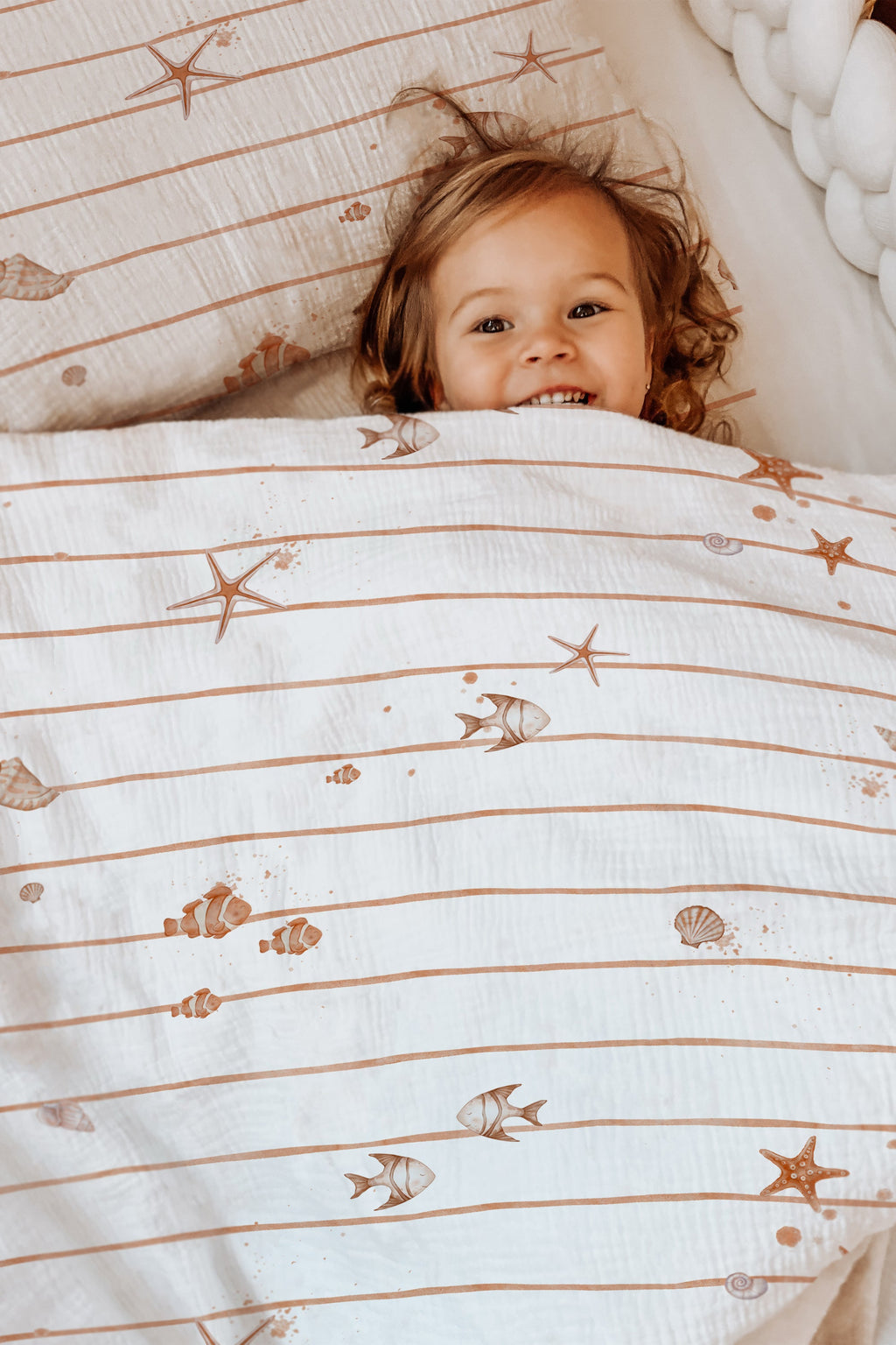 Little Starfish Crib Bedding