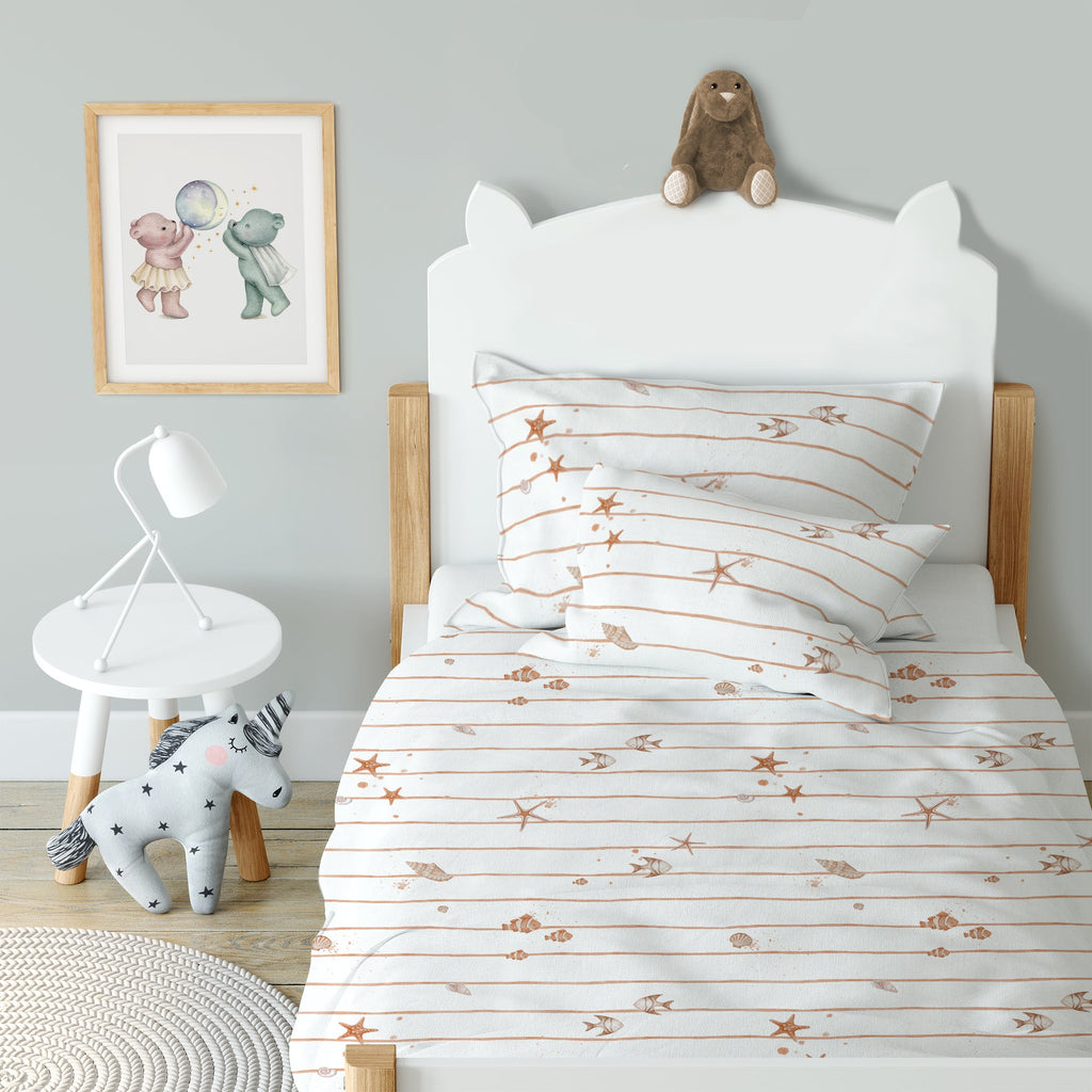Little Starfish Crib Bedding