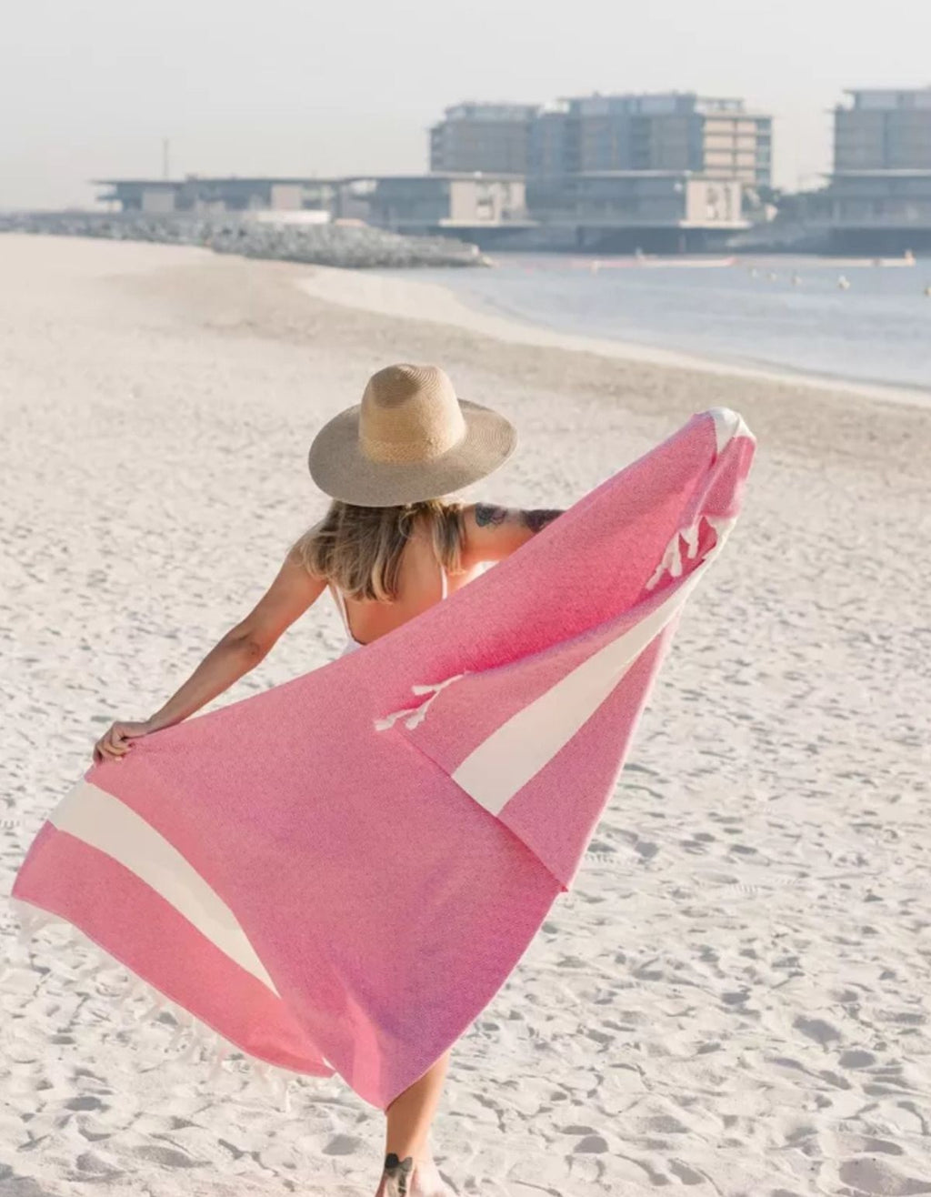 Sauna- und Hamamtuch Perla von Bambushome