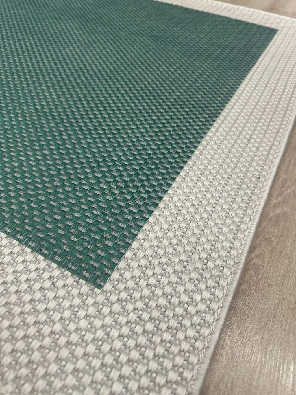 Sisal Natur Teppich Grün