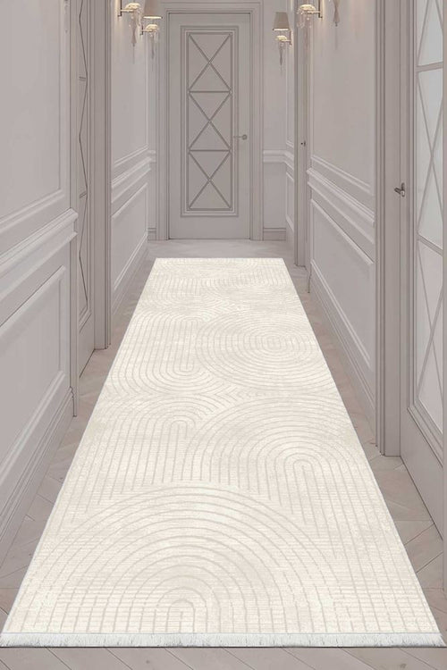 Teppich läufer beige