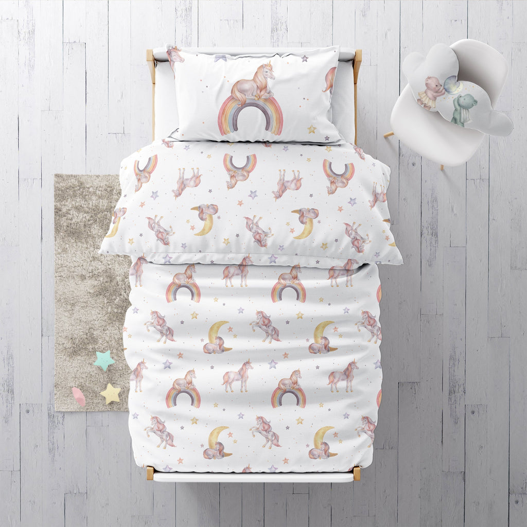 Rainbow Unicorn Kids' Bedding