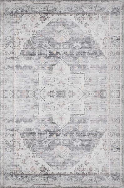 Vintage Teppich Fortuna Grau 395