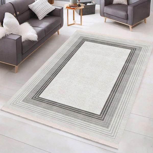 Waschbarer Teppich Elia Gray 257