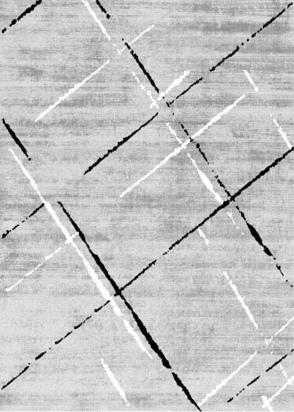 Valeria Teppich waschbar Grau