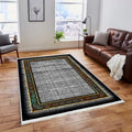 Tapis 812 Noir et Gris