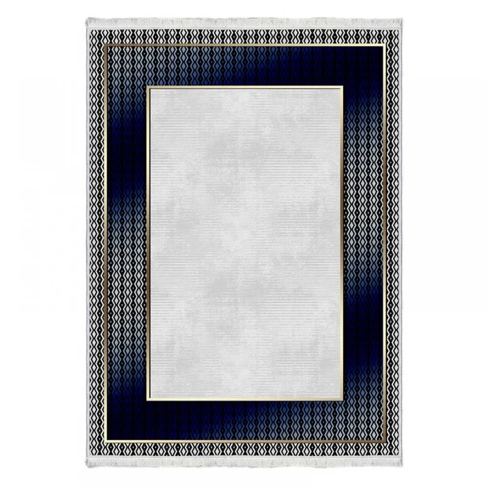 Teppich 840 Blue & Gold